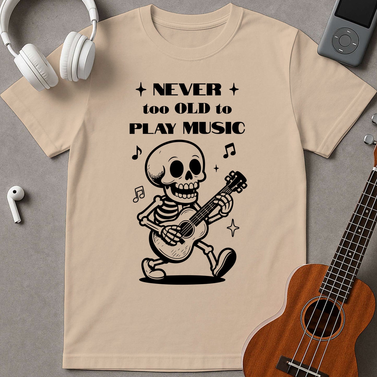 Never Too Old To Play Music