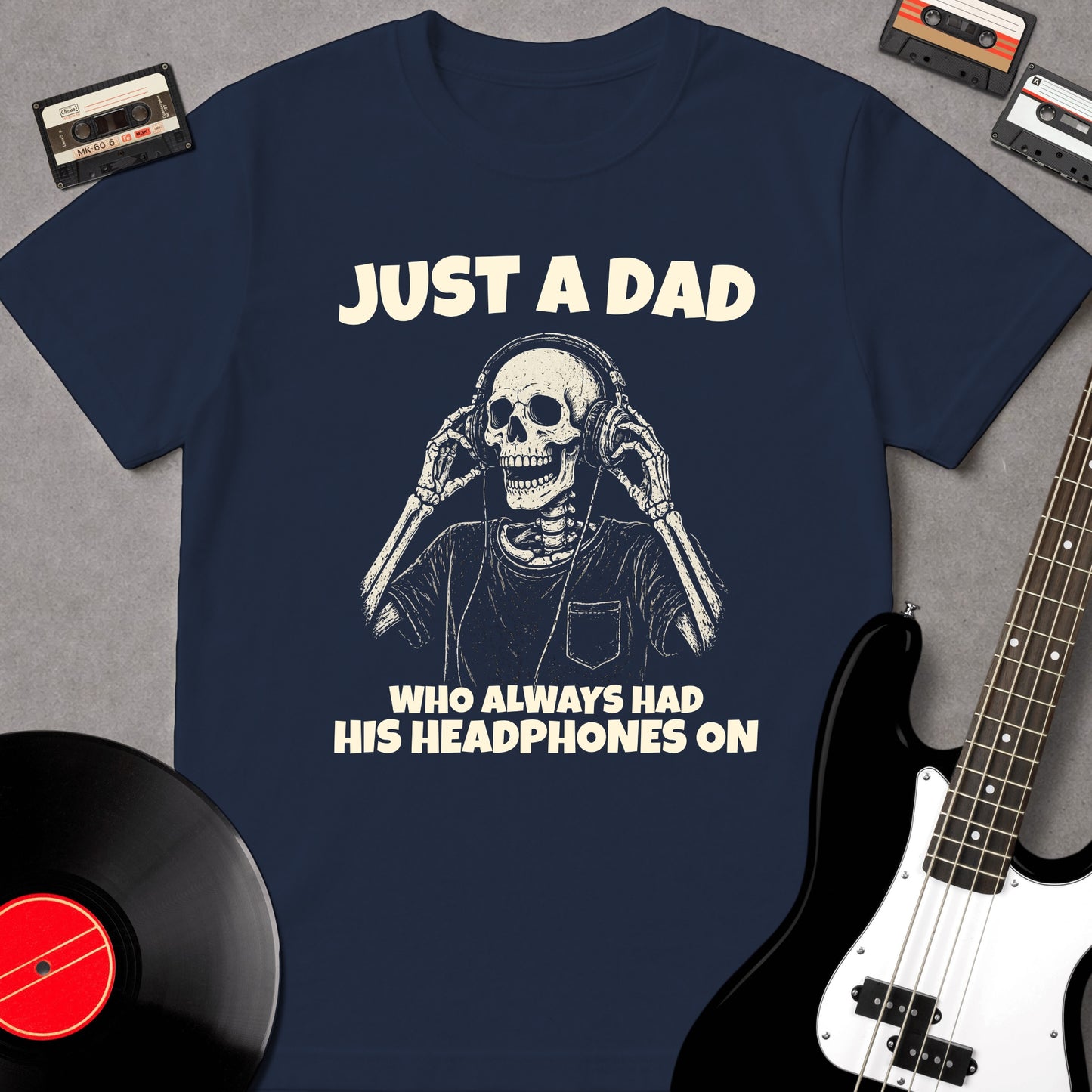 Just A Dad ... Headphones On