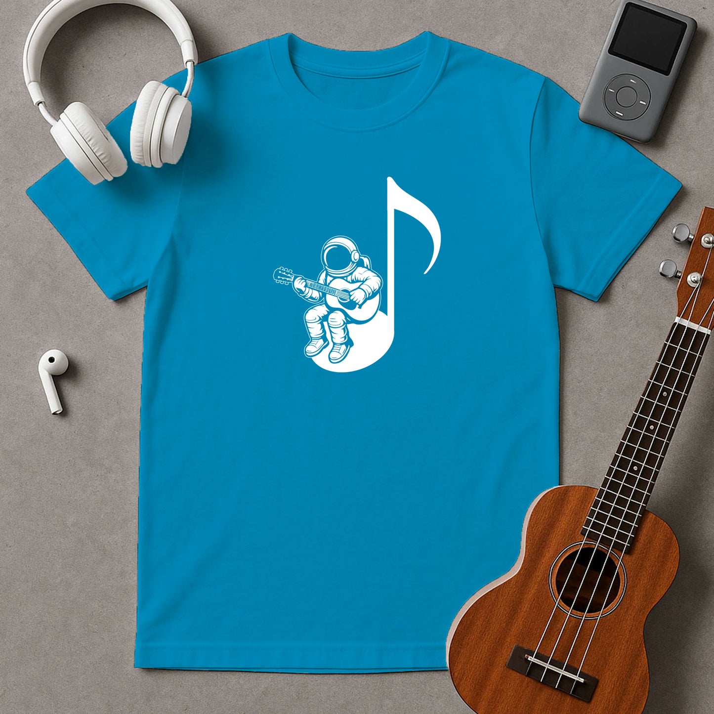 Astronaut On The Musical Note