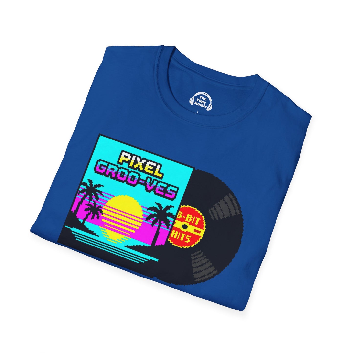 Vinyl Record Retro Pixel