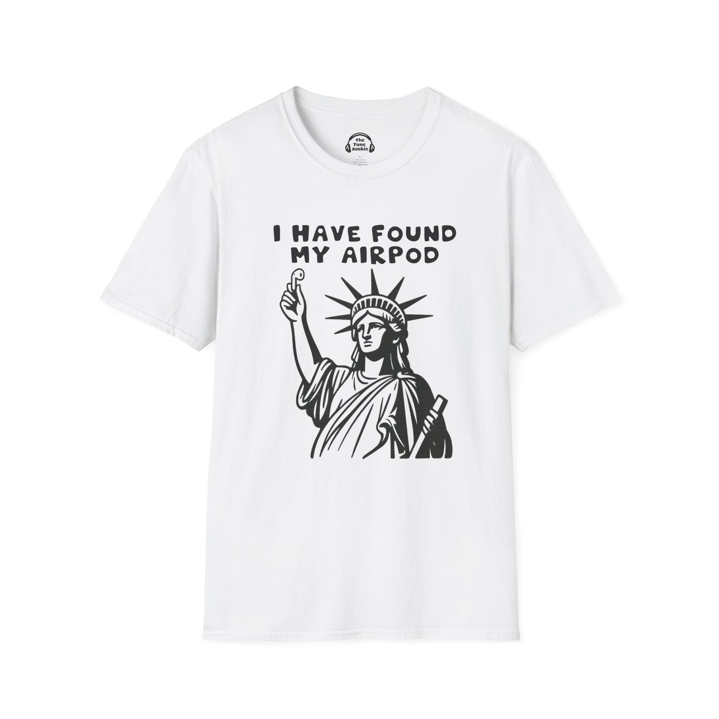 Funny AirPod T-Shirt, Unisex Tee for Music Lovers