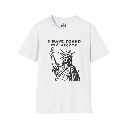 Funny AirPod T-Shirt, Unisex Tee for Music Lovers