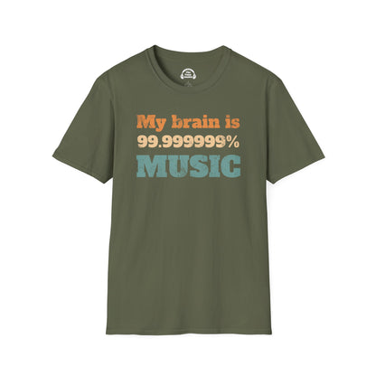 My Brain Is 99.999999% Music