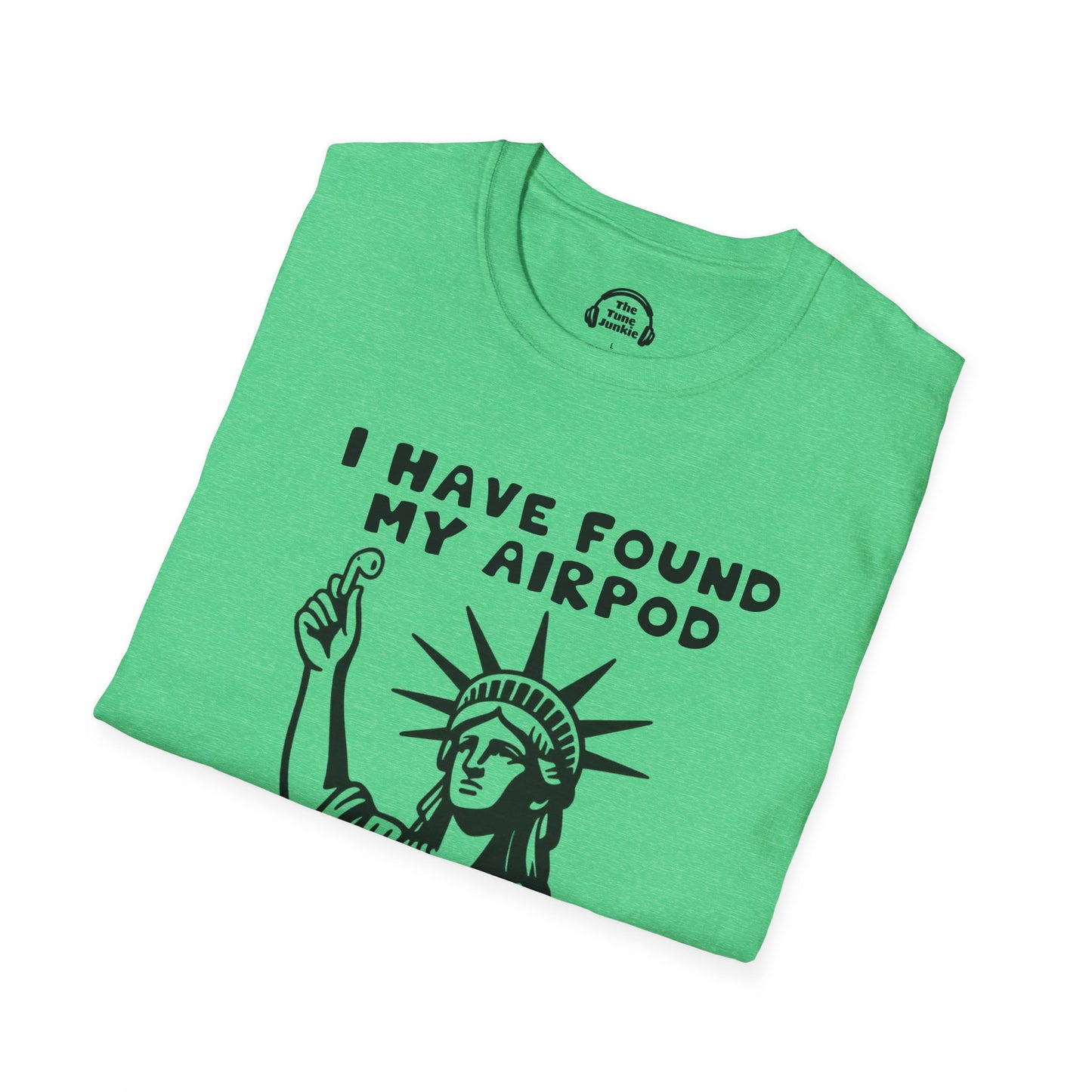 Funny AirPod T-Shirt, Unisex Tee for Music Lovers