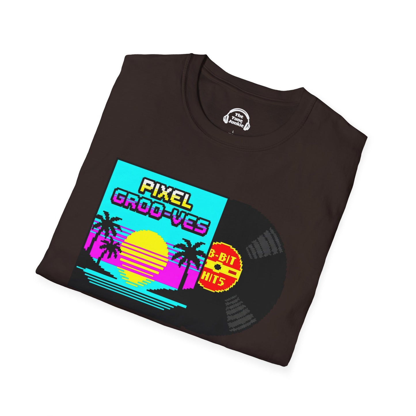Vinyl Record Retro Pixel