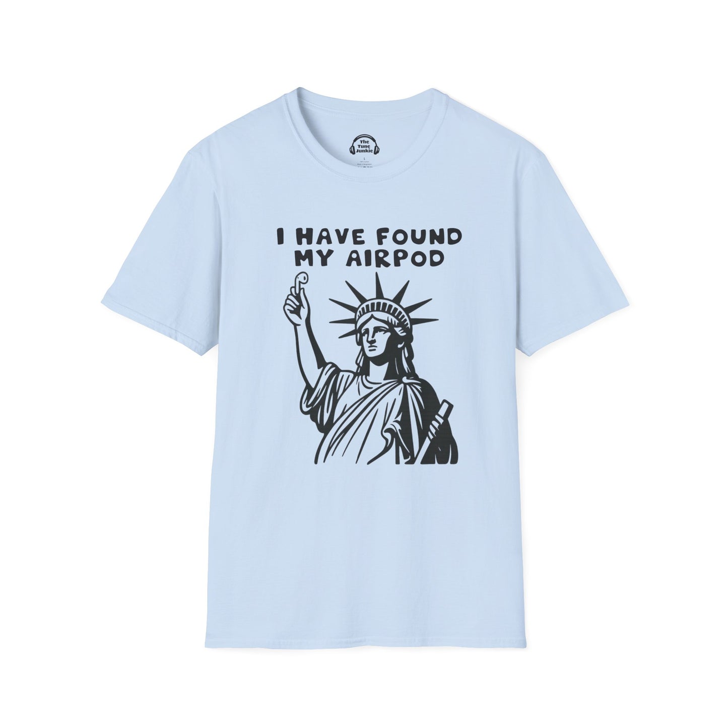 Funny AirPod T-Shirt, Unisex Tee for Music Lovers