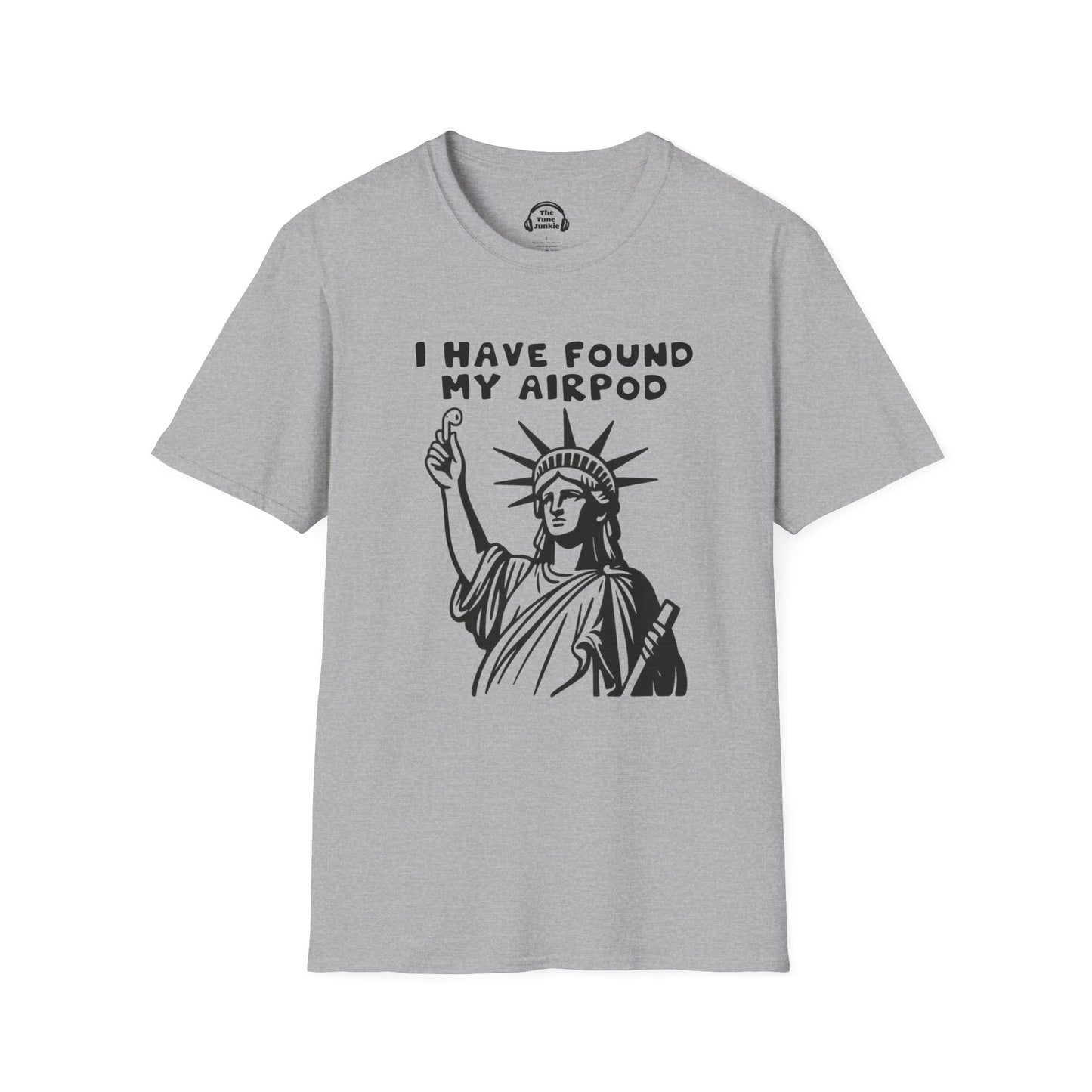 Funny AirPod T-Shirt, Unisex Tee for Music Lovers