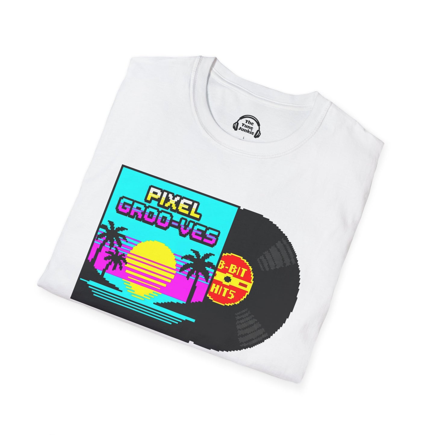 Vinyl Record Retro Pixel
