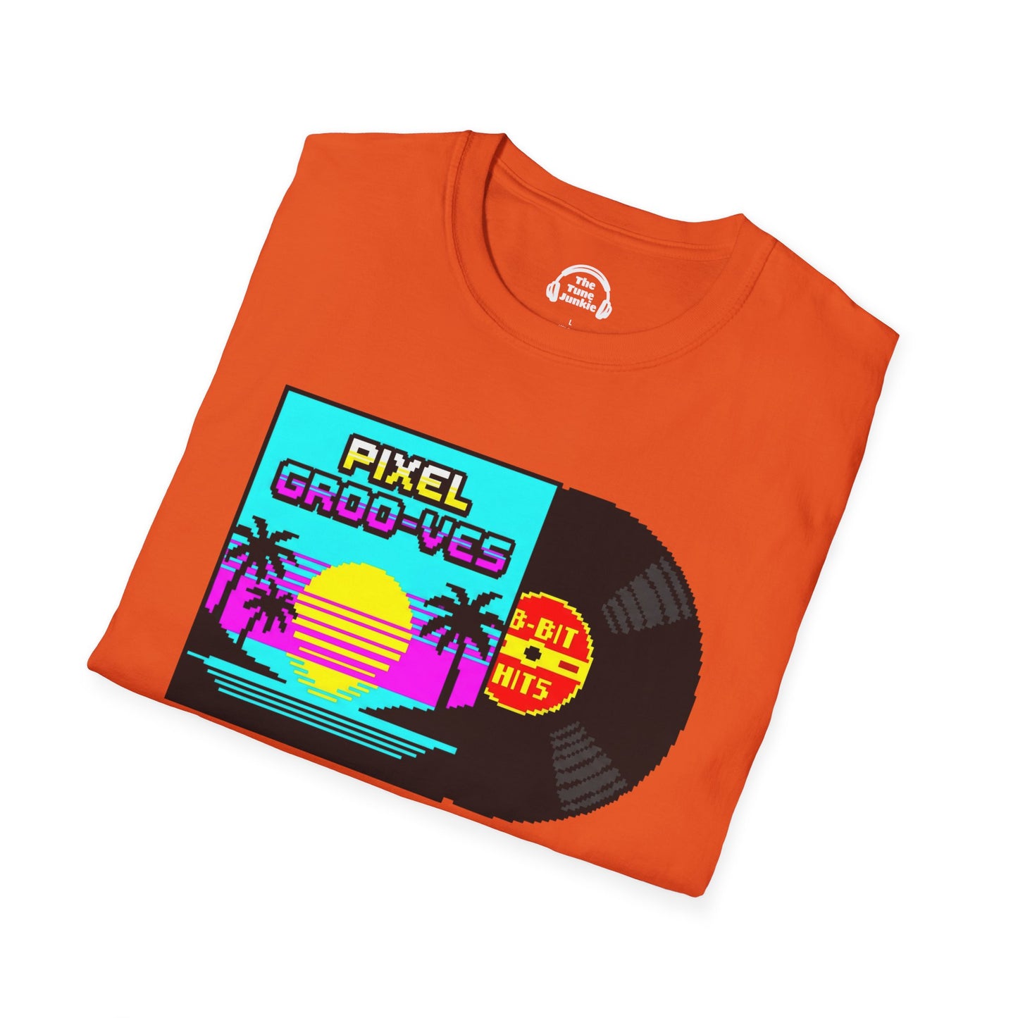 Vinyl Record Retro Pixel