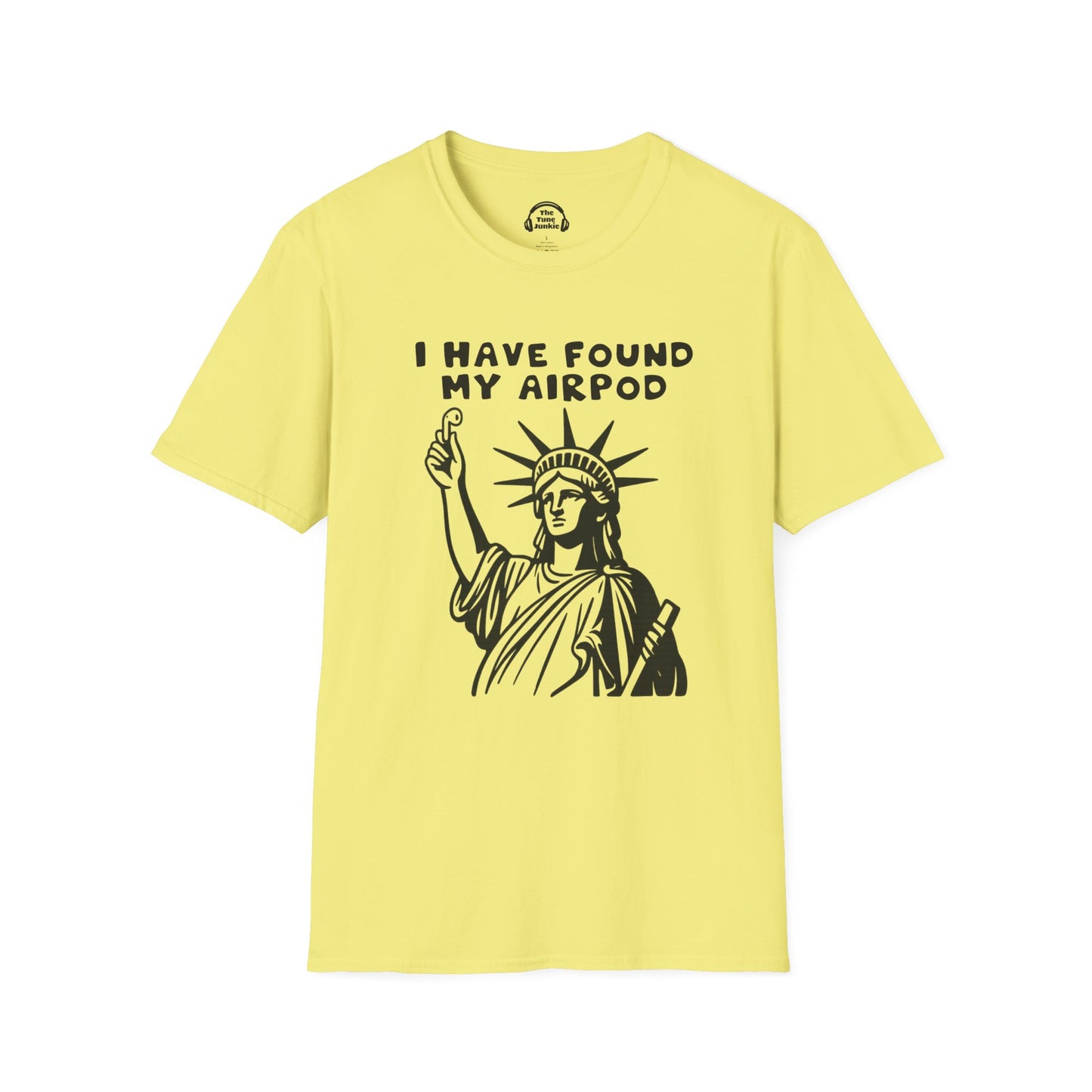 Funny AirPod T-Shirt, Unisex Tee for Music Lovers
