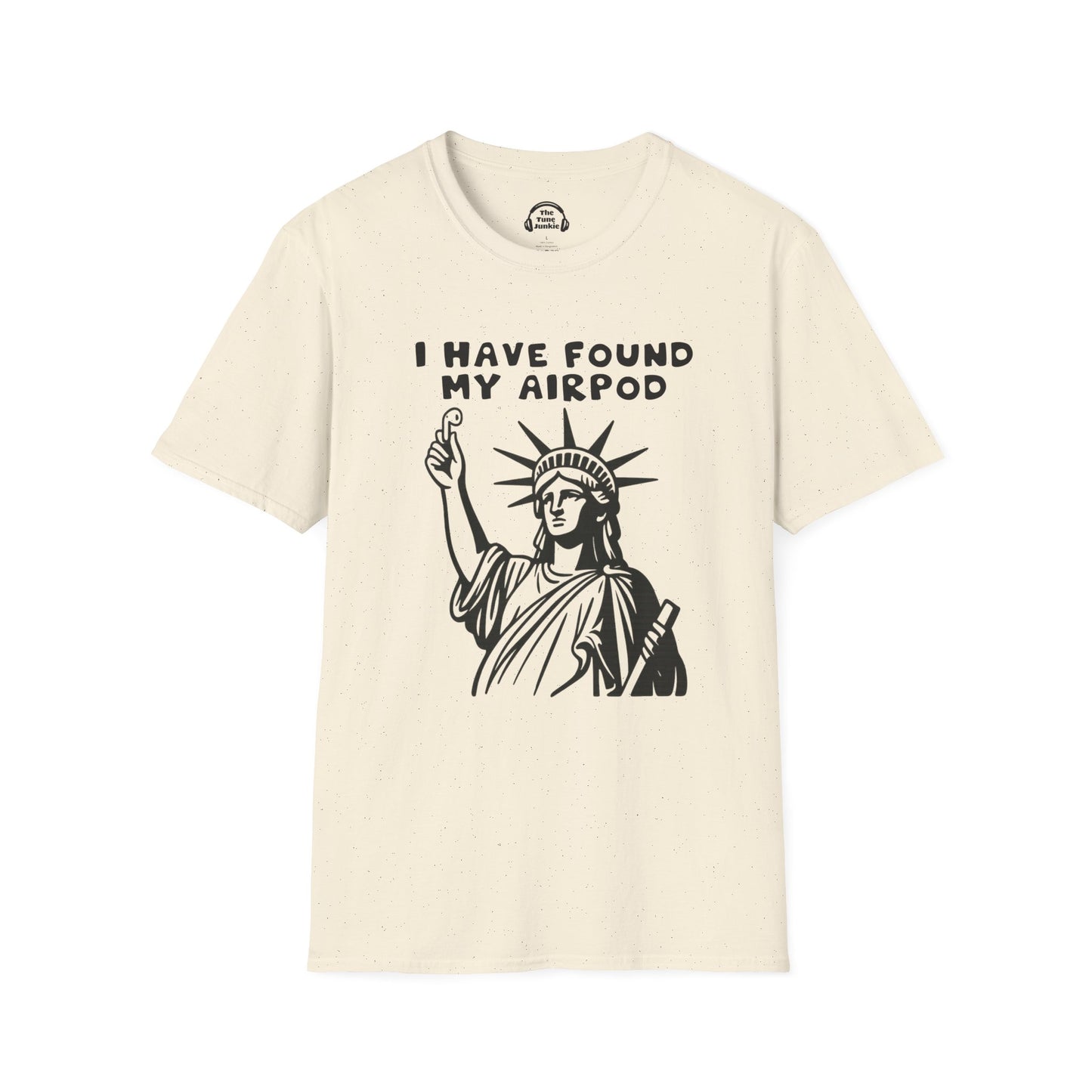 Funny AirPod T-Shirt, Unisex Tee for Music Lovers