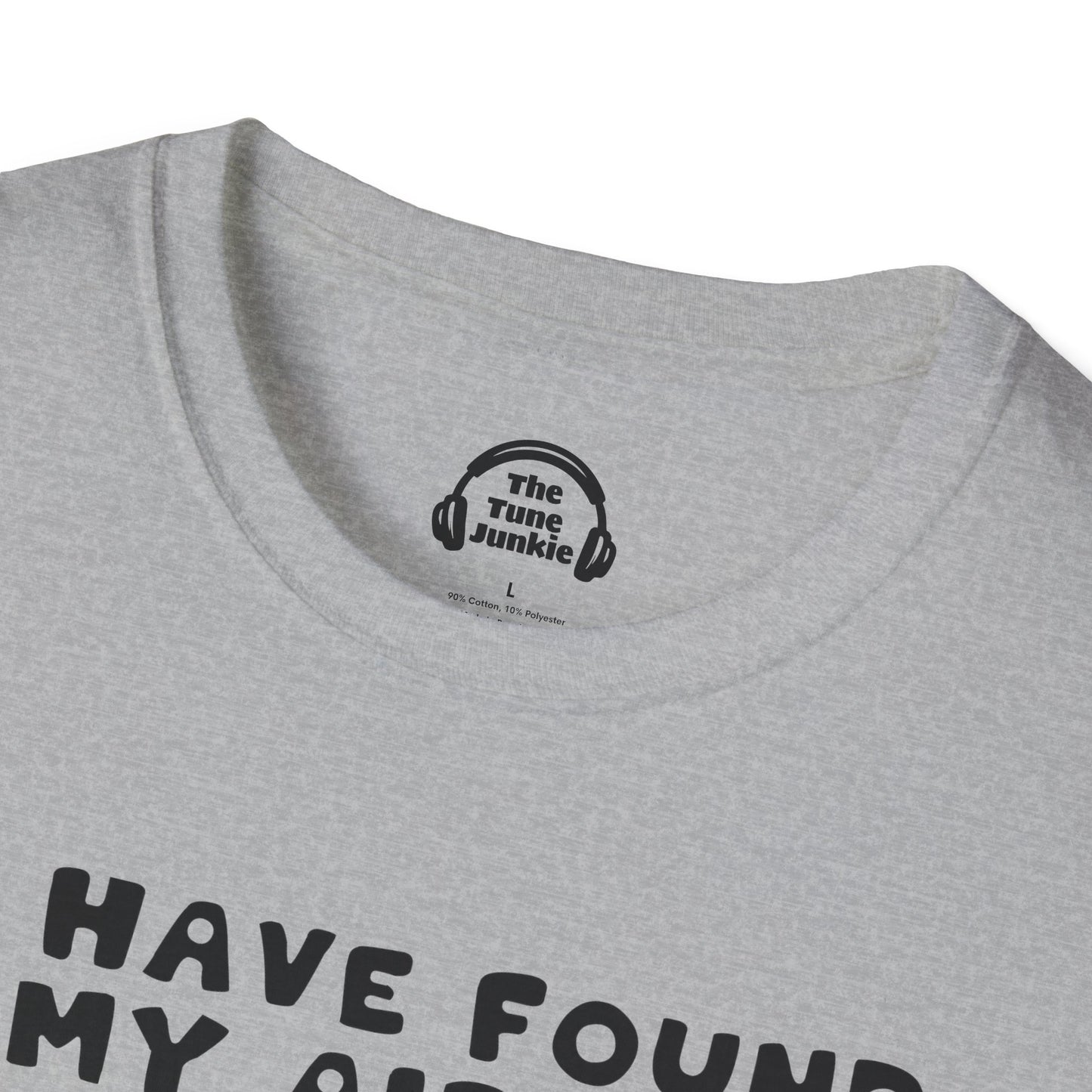 Funny AirPod T-Shirt, Unisex Tee for Music Lovers