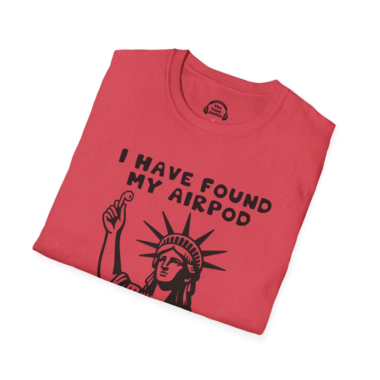 Funny AirPod T-Shirt, Unisex Tee for Music Lovers