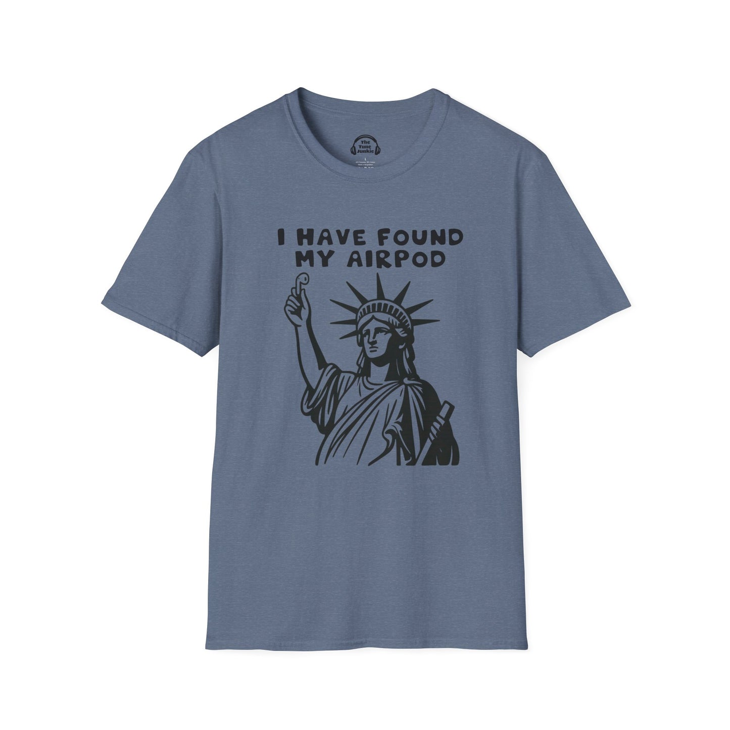 Funny AirPod T-Shirt, Unisex Tee for Music Lovers