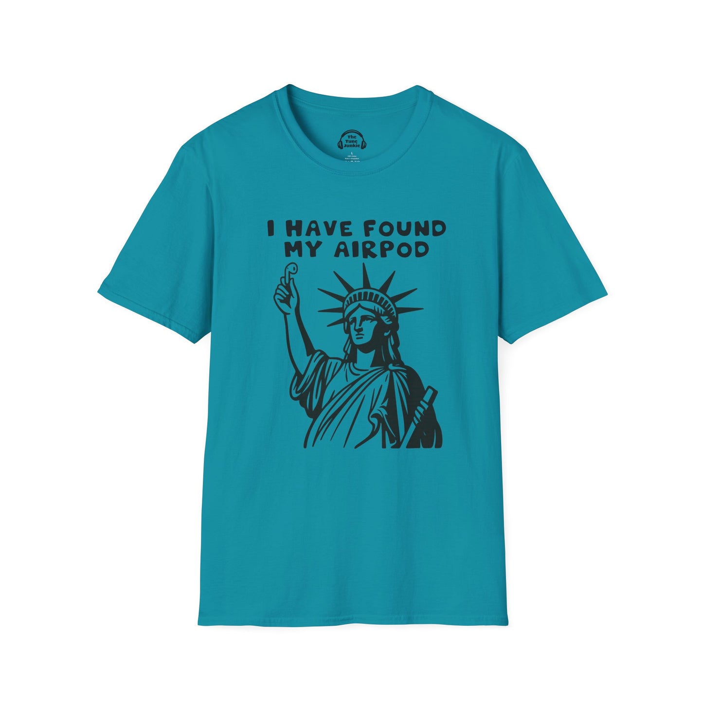 Funny AirPod T-Shirt, Unisex Tee for Music Lovers