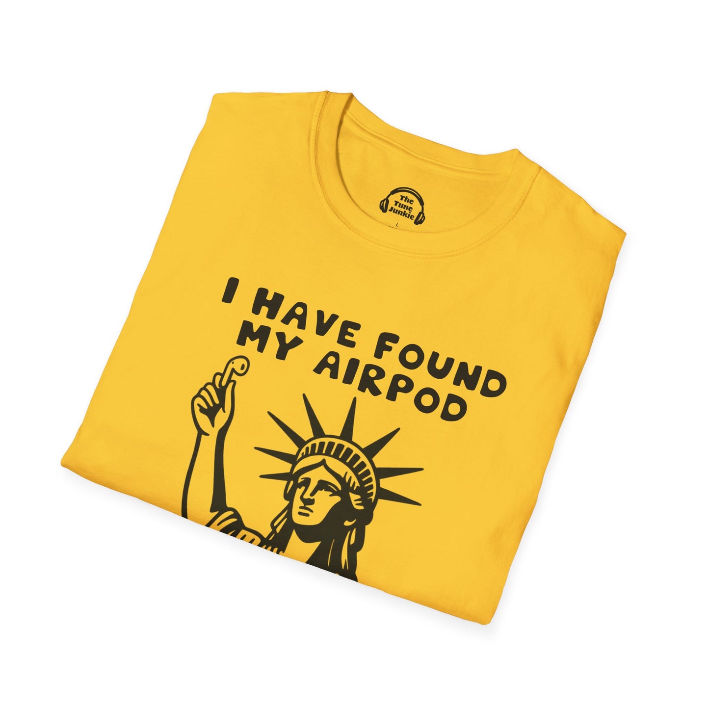 Funny AirPod T-Shirt, Unisex Tee for Music Lovers