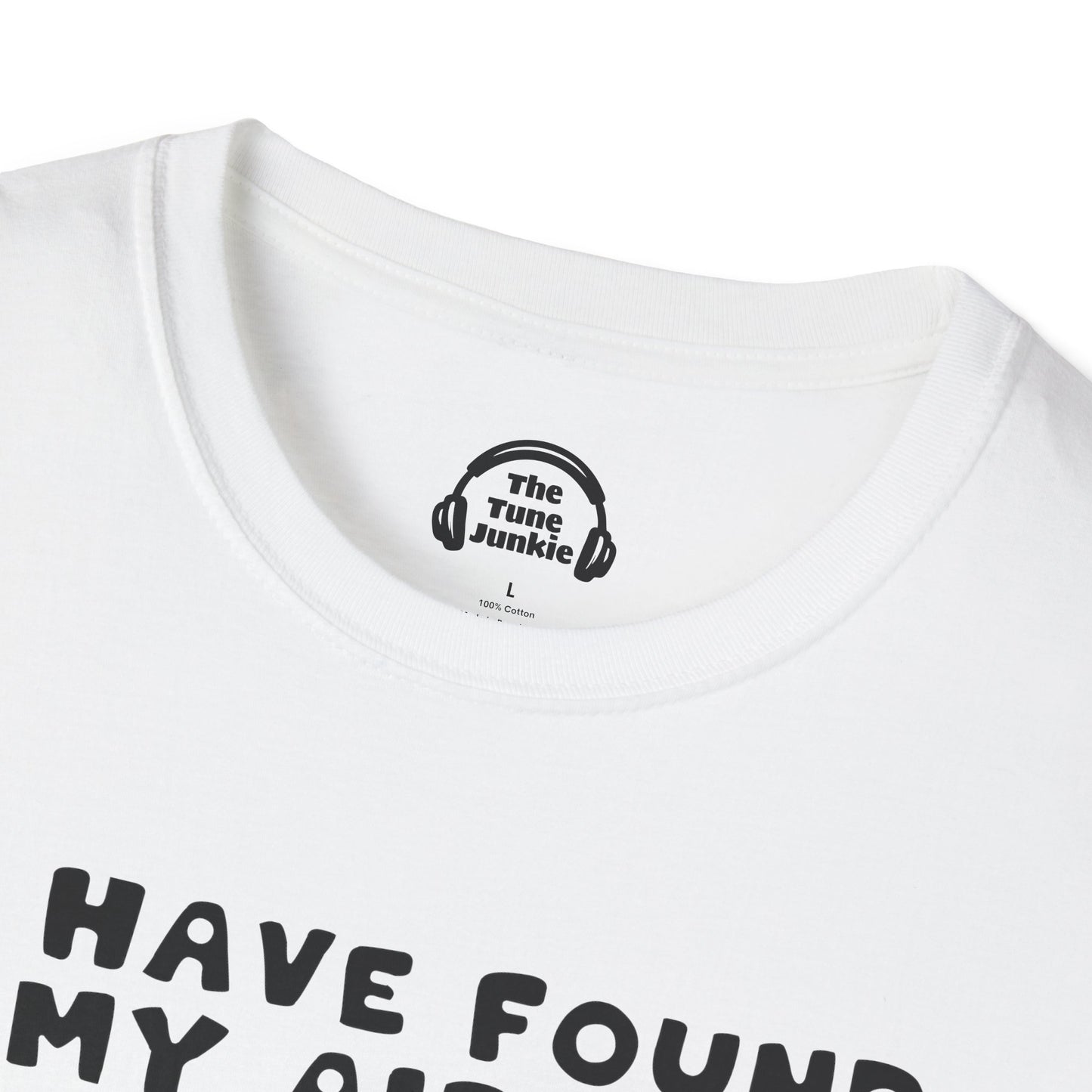 Funny AirPod T-Shirt, Unisex Tee for Music Lovers