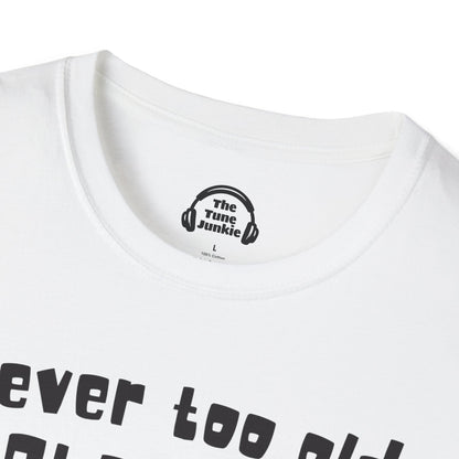 Never Too Old To Play Bass