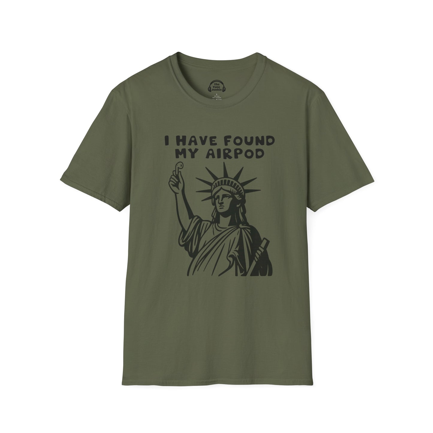 Funny AirPod T-Shirt, Unisex Tee for Music Lovers