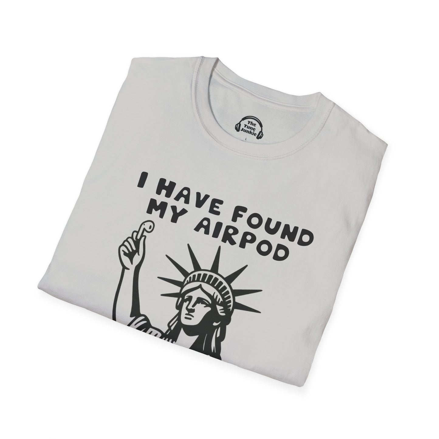 Funny AirPod T-Shirt, Unisex Tee for Music Lovers