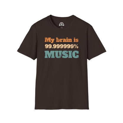 My Brain Is 99.999999% Music