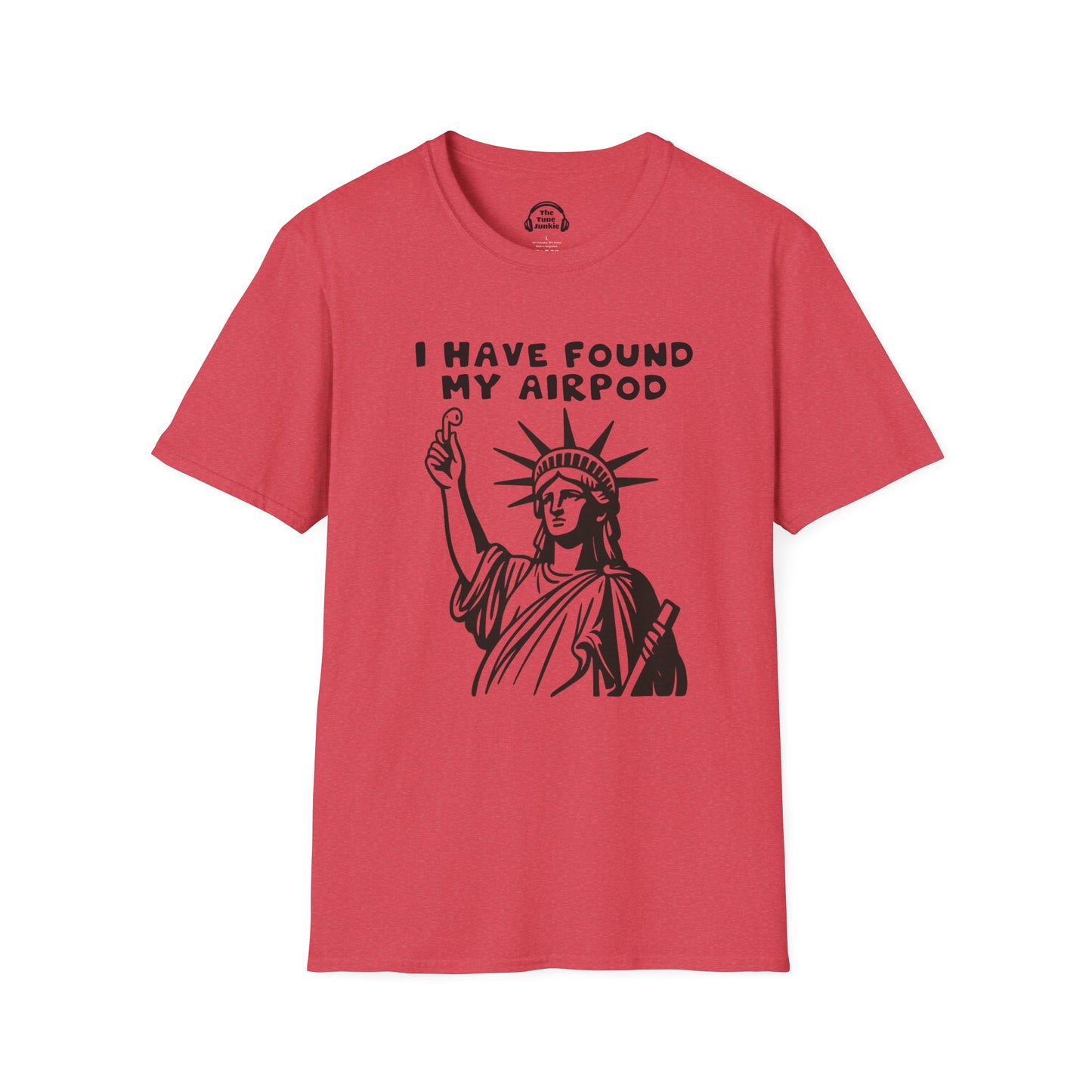 Funny AirPod T-Shirt, Unisex Tee for Music Lovers