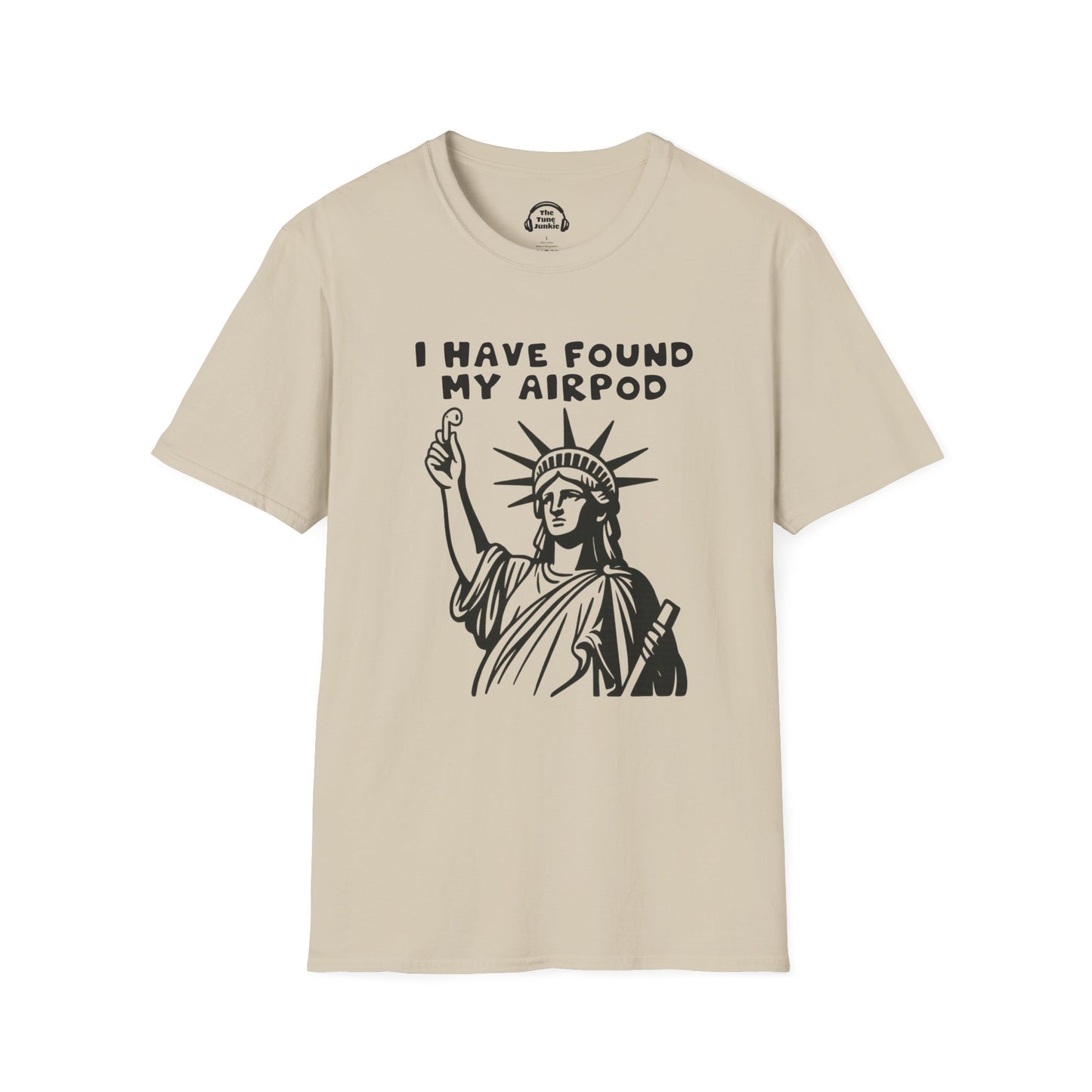 Funny AirPod T-Shirt, Unisex Tee for Music Lovers