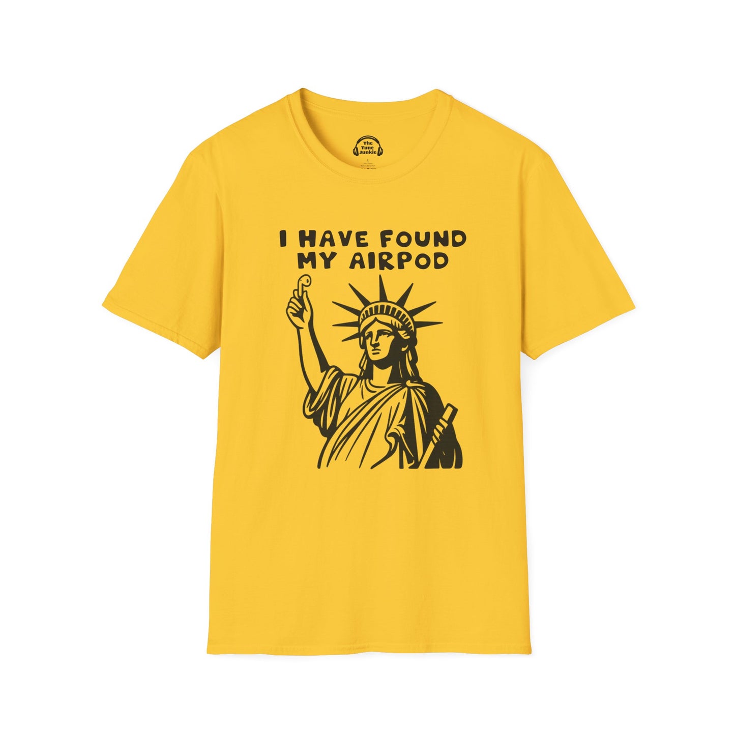 Funny AirPod T-Shirt, Unisex Tee for Music Lovers