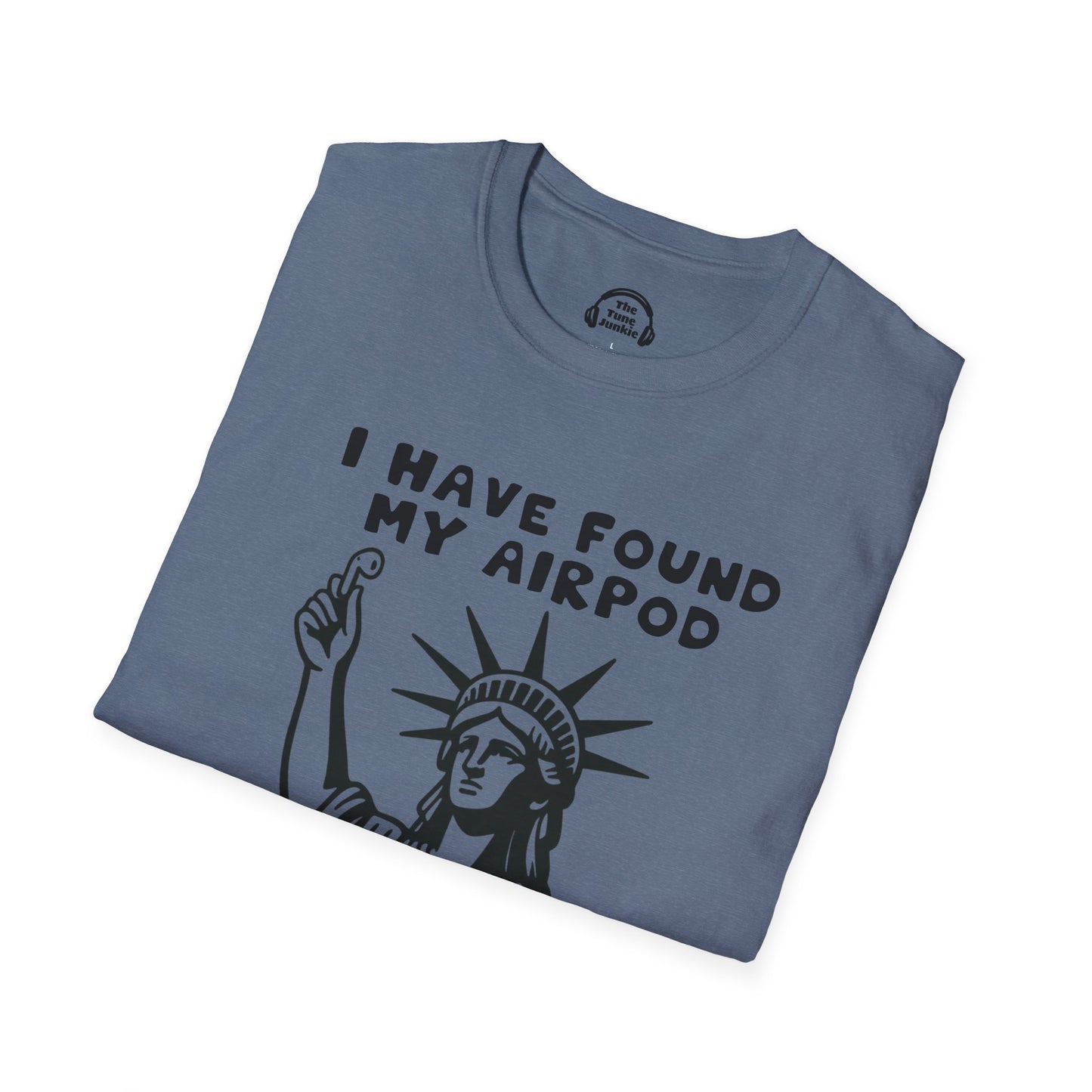 Funny AirPod T-Shirt, Unisex Tee for Music Lovers