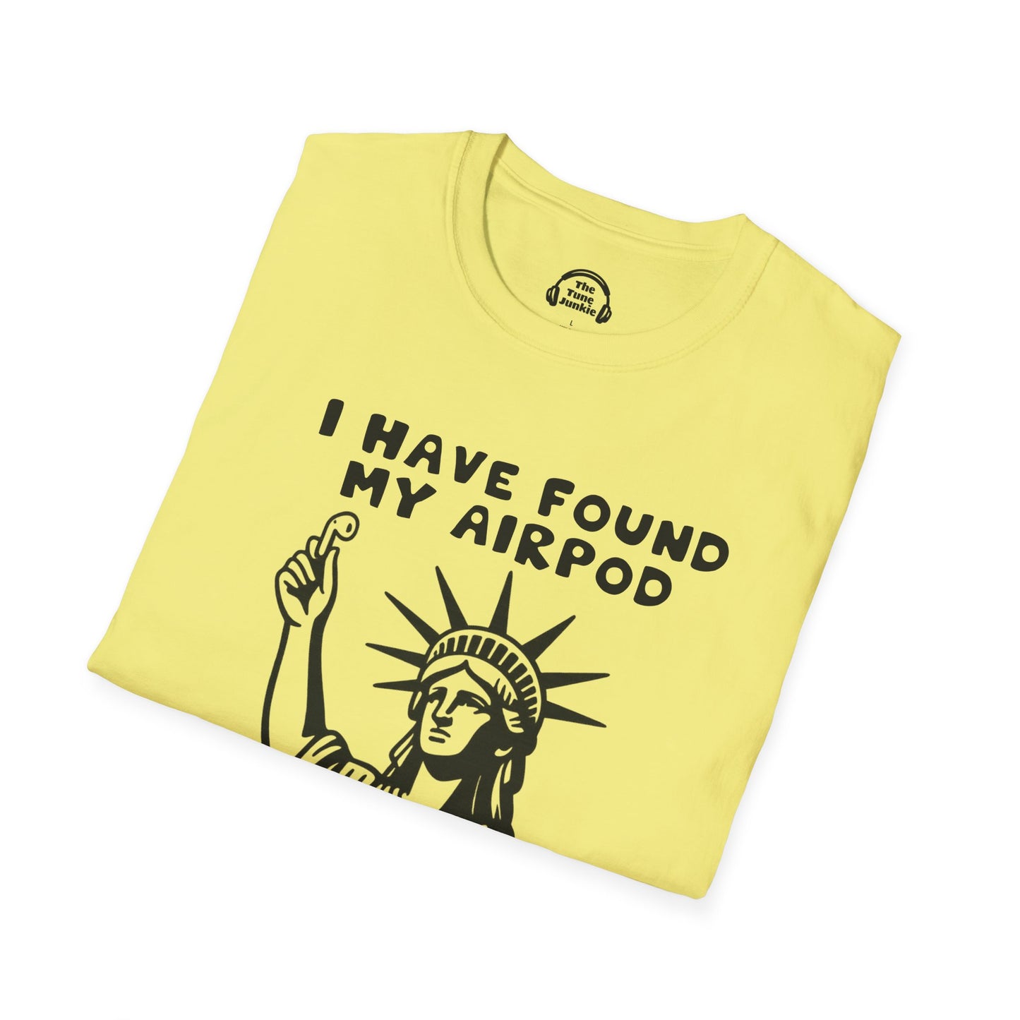 Funny AirPod T-Shirt, Unisex Tee for Music Lovers