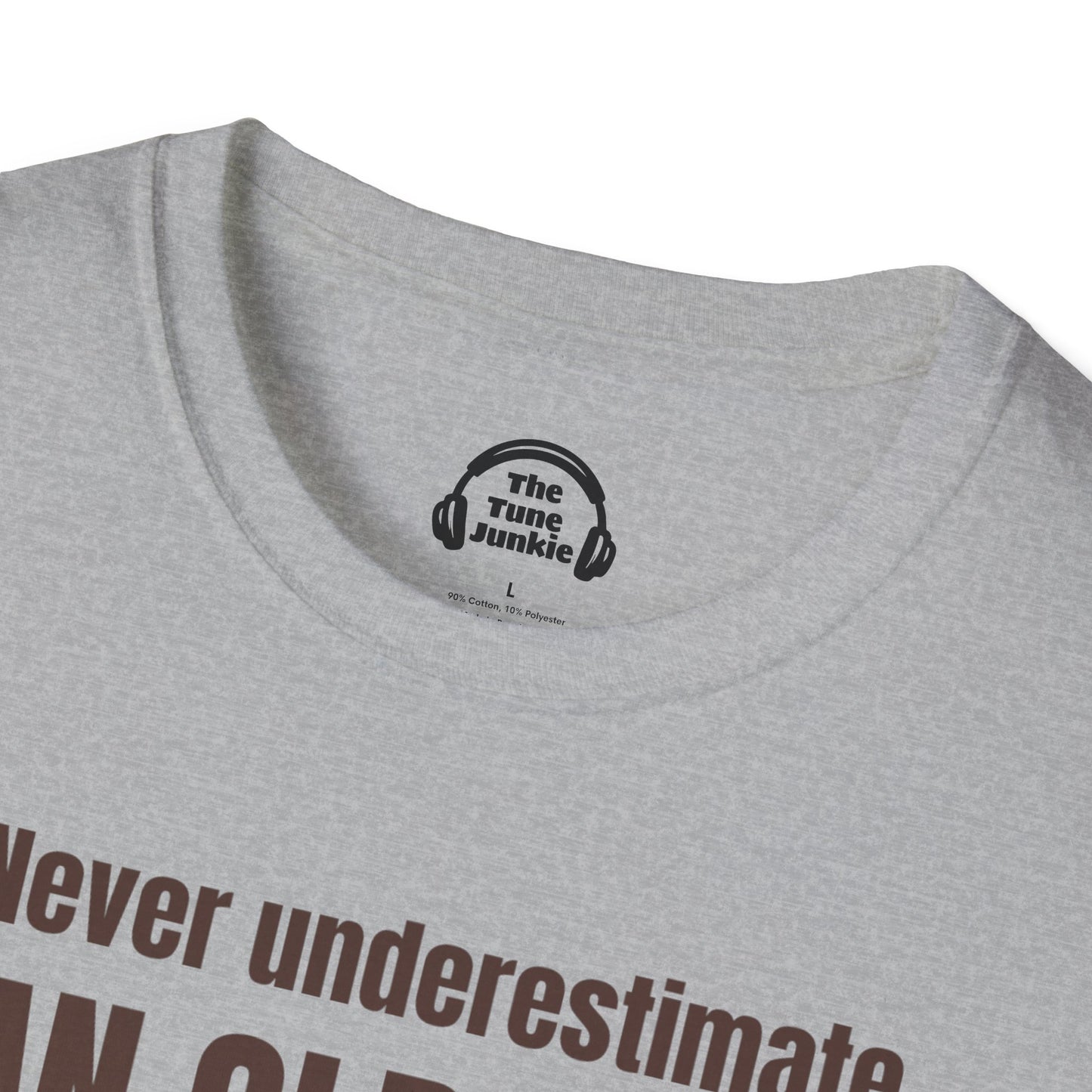 Never Underestimate An Old Man With A Guitar Bass