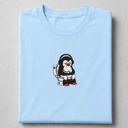 Toilet Penguine - Embroidery