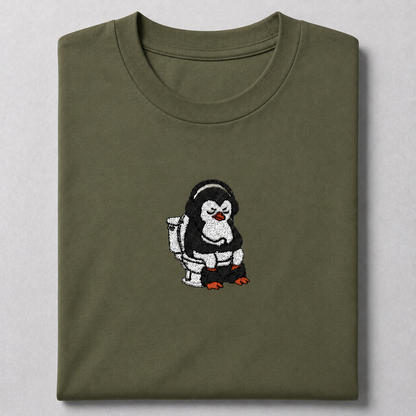 Toilet Penguine - Embroidery