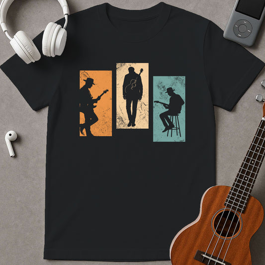 Retro Guitar Silhouettes 1
