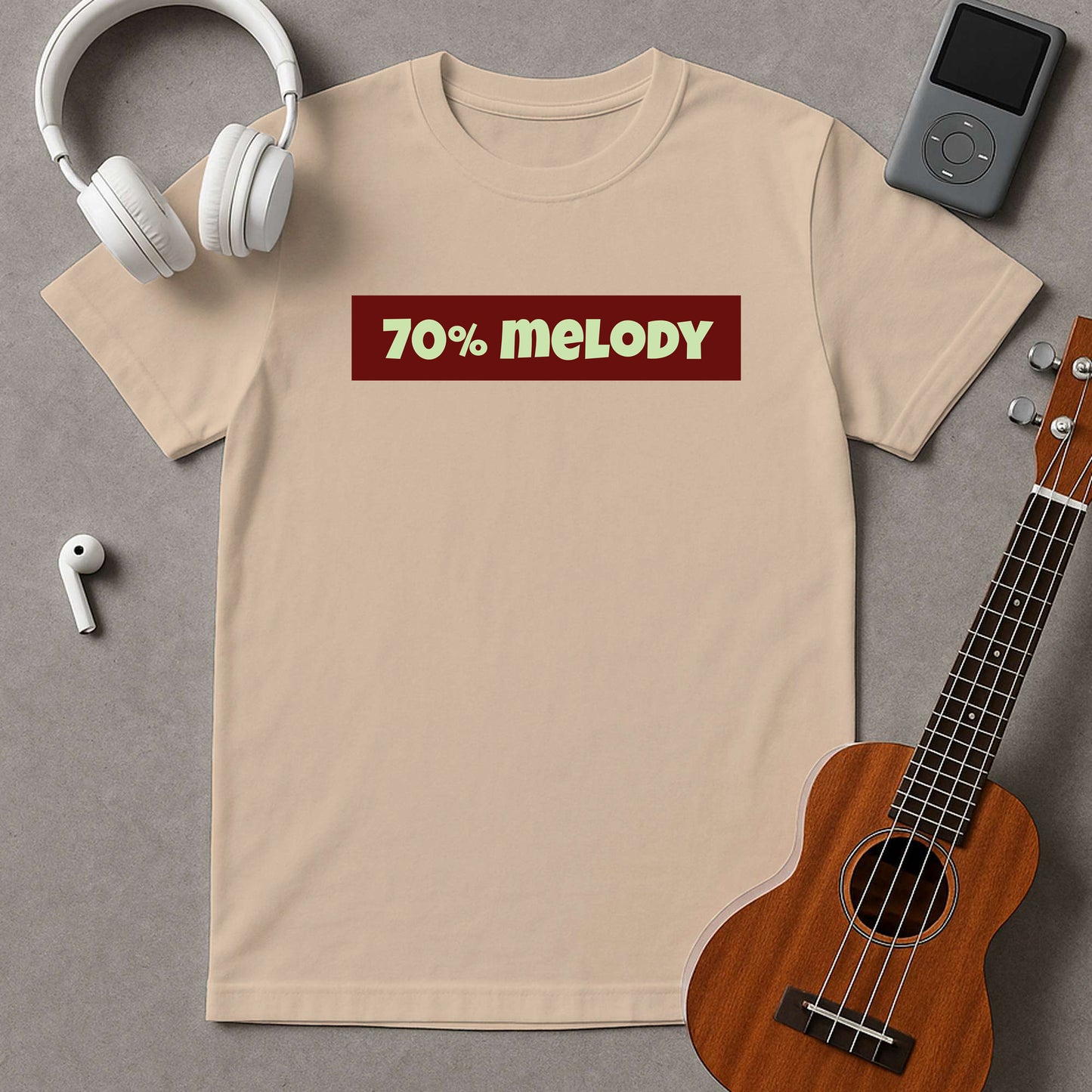 70% Melody