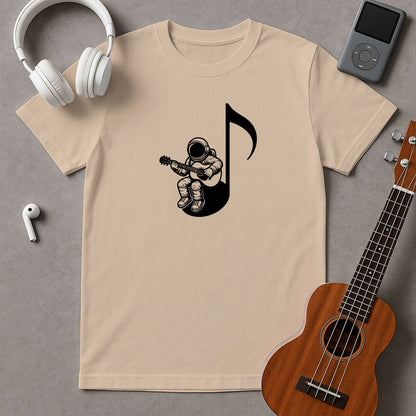 Astronaut On The Musical Note