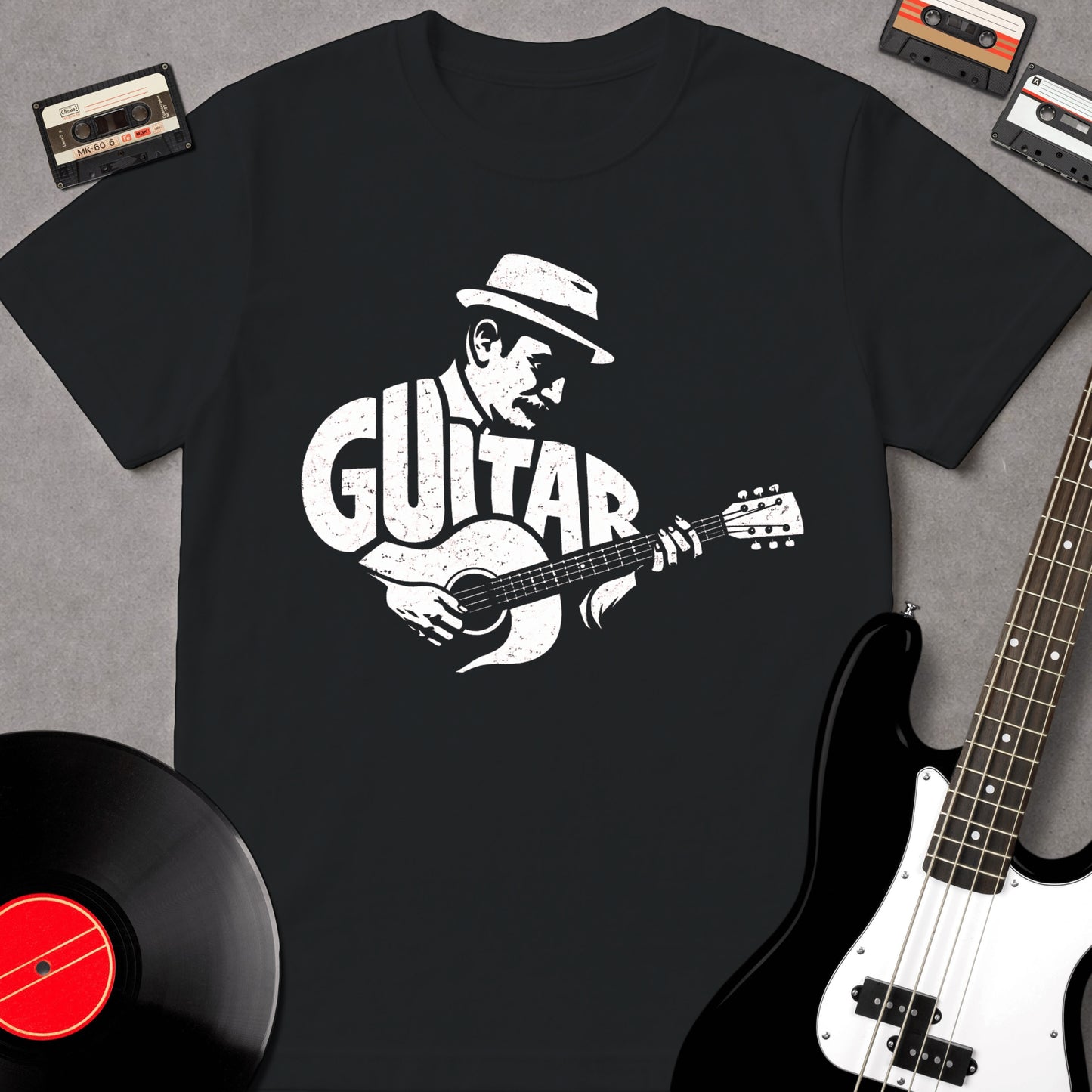 Text Guitar In Man