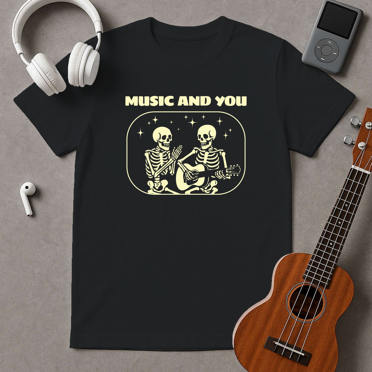 MUSIC AND YOU  (Two Design Versions)