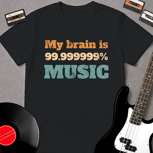 My Brain Is 99.999999% Music