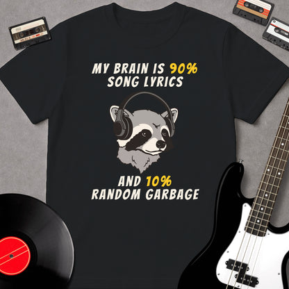 My Brain Is 90% Song Lyrics And 10% Random Garbage