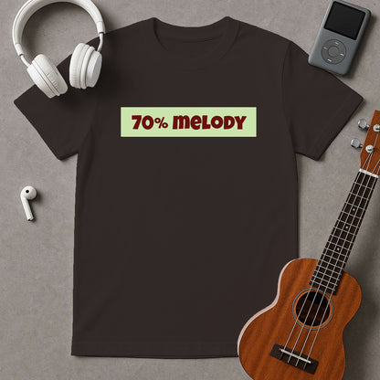 70% Melody