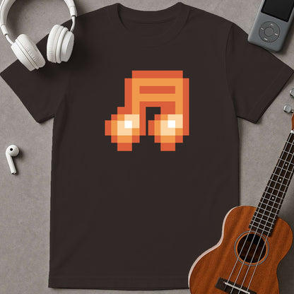 Red Musical Note Pixel