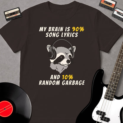 My Brain Is 90% Song Lyrics And 10% Random Garbage