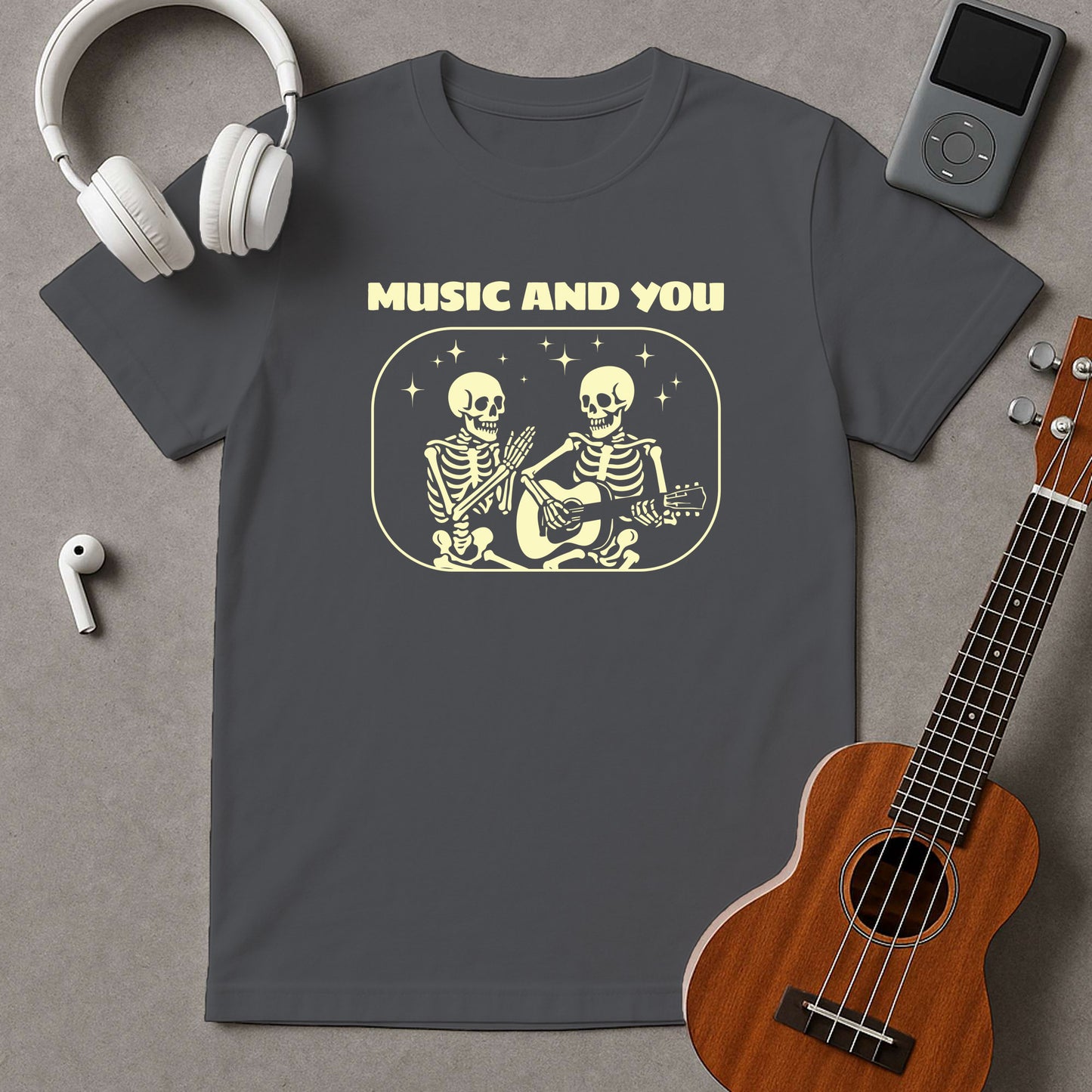 MUSIC AND YOU  (Two Design Versions)