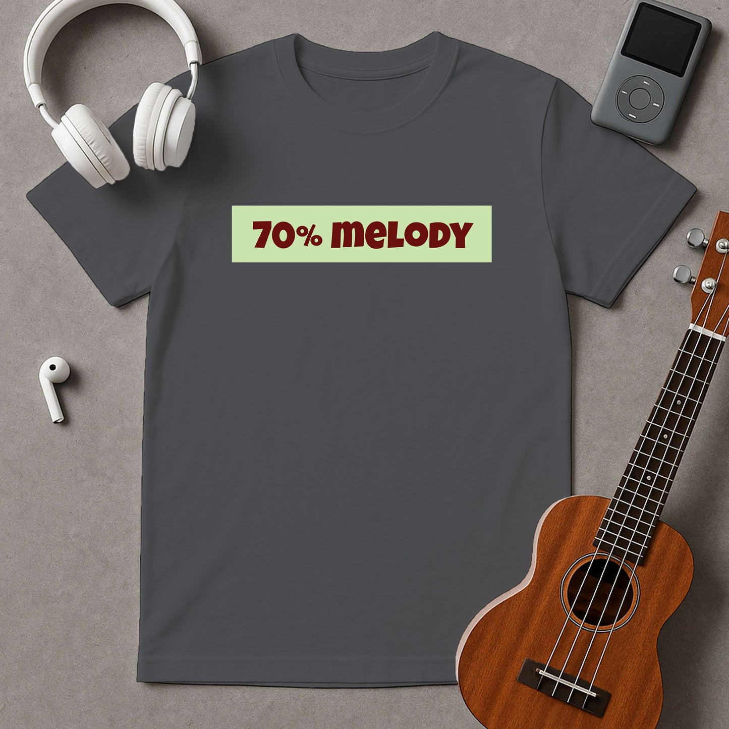70% Melody