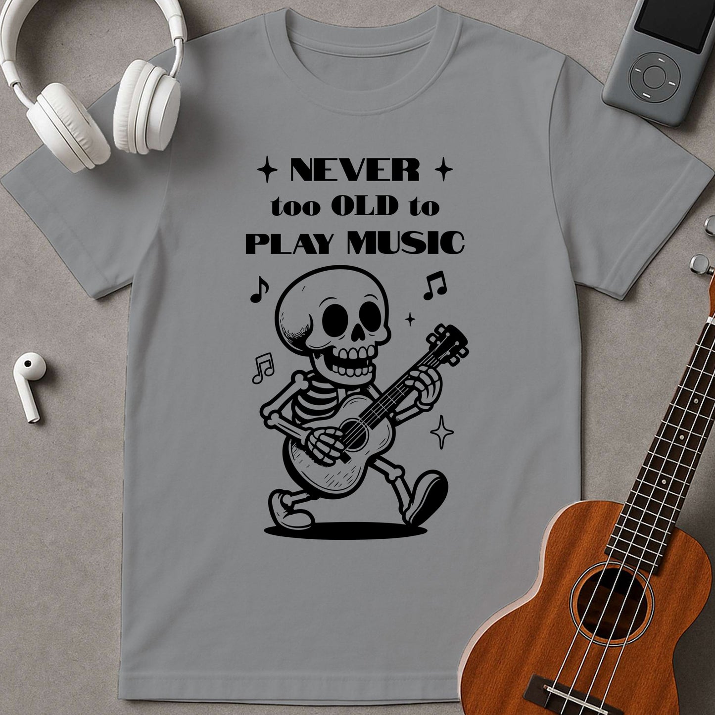 Never Too Old To Play Music