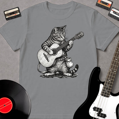 Static Cat Guitarist