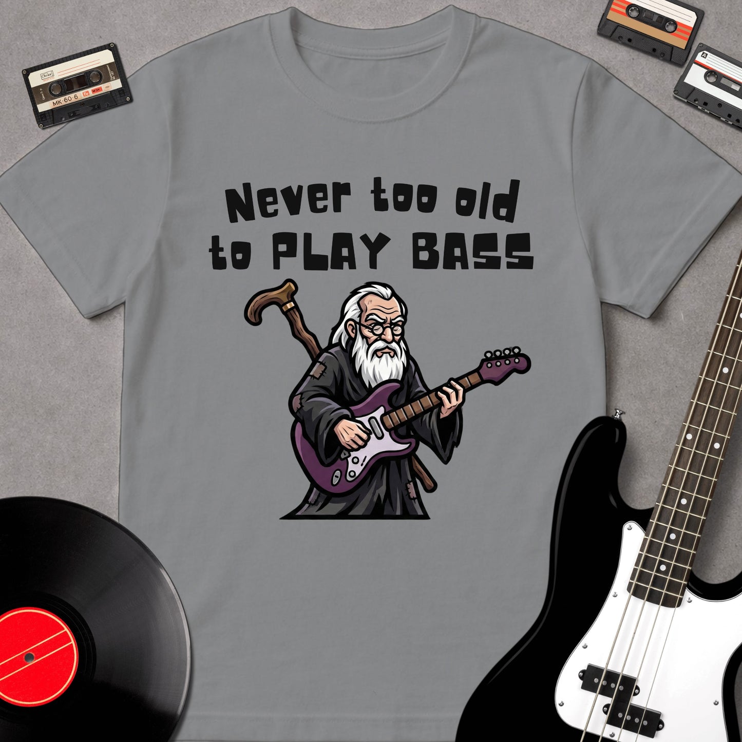 Never Too Old To Play Bass
