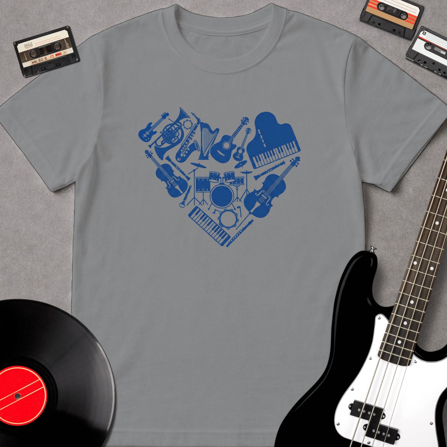 Musical Instruments Heart
