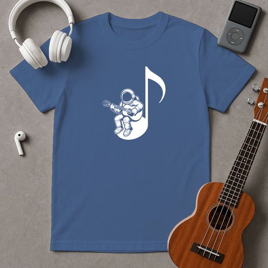 Astronaut On The Musical Note